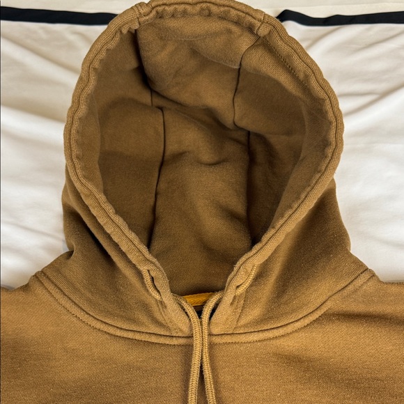 CAT Caterpillar Men's Bronze Pullover Hoodie Men's Size L - Picture 8 of 14
